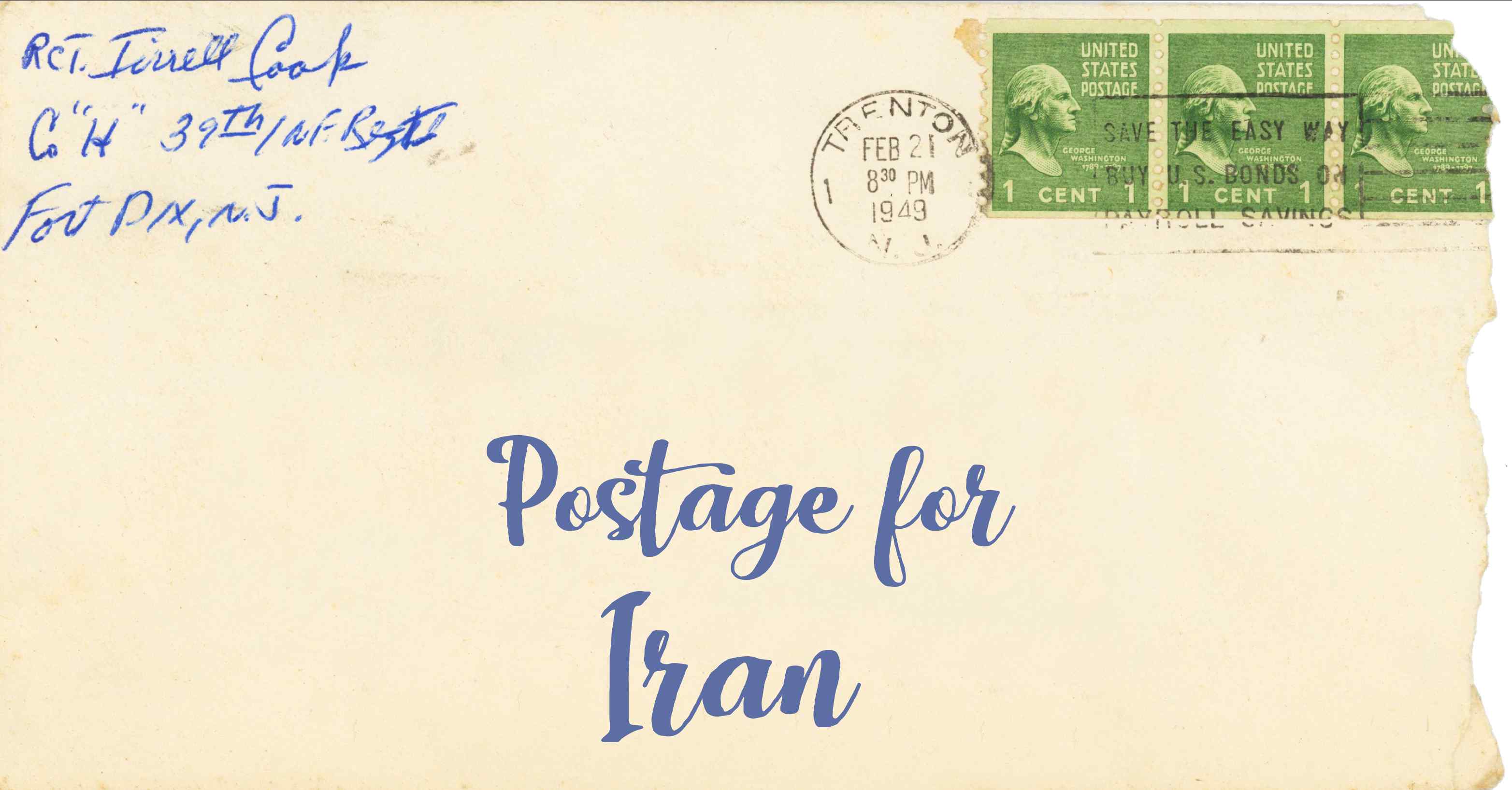 Postage to Iran | How to Send a Letter to Iran